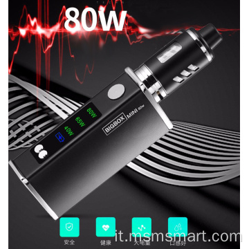 80 W mod penna vape nuovo serbatoio per sigarette